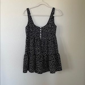 Urban outfitters polka dot romper